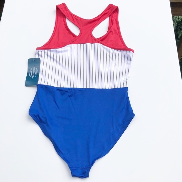 PEPSI one piece racerback swimsuit - Picture 10 of 11